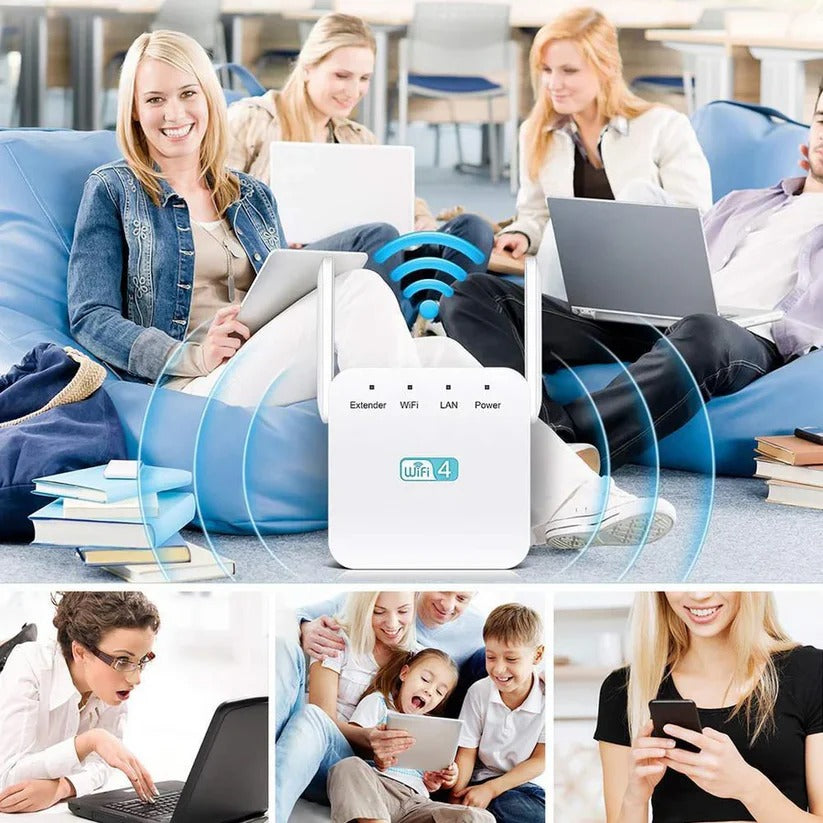 Signal Booster for 2.4GHz Networks, Speeds up to 300Mbps