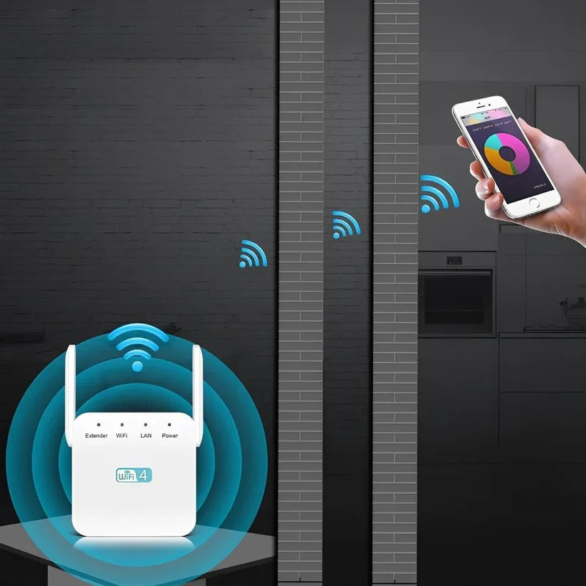 Signal Booster for 2.4GHz Networks, Speeds up to 300Mbps