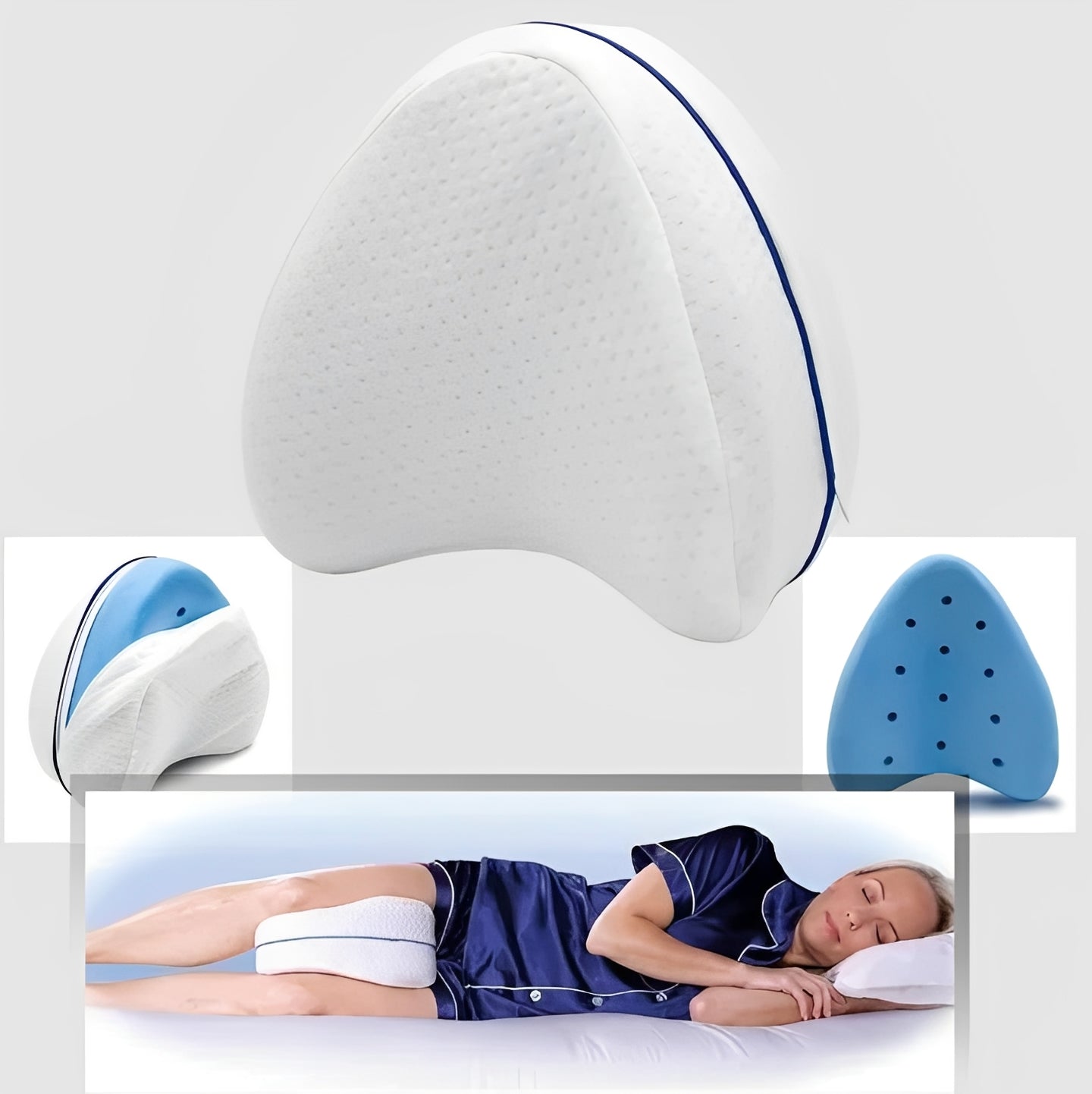 ComfortRest Leg Support Pillow for Side Sleepers