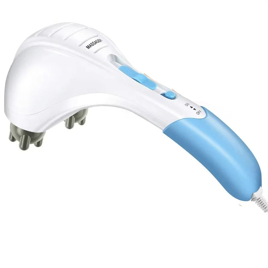 Versatile Handheld Electric Massager with Customizable Vibration
