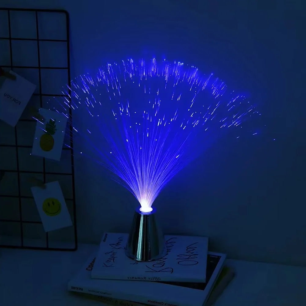 Vibrant LED Fiber Glow Lamp for Home and Event Ambiance