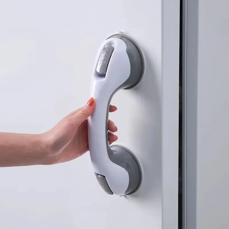 Versatile Bathroom Grip Handle with Secure Suction Cups