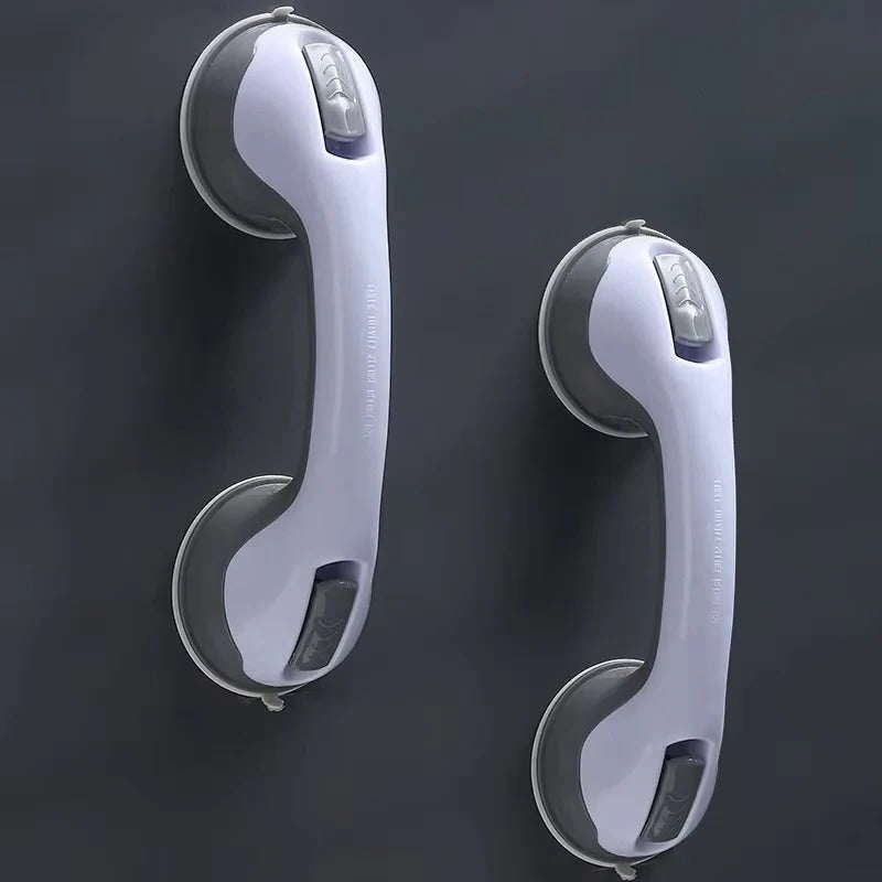 Versatile Bathroom Grip Handle with Secure Suction Cups