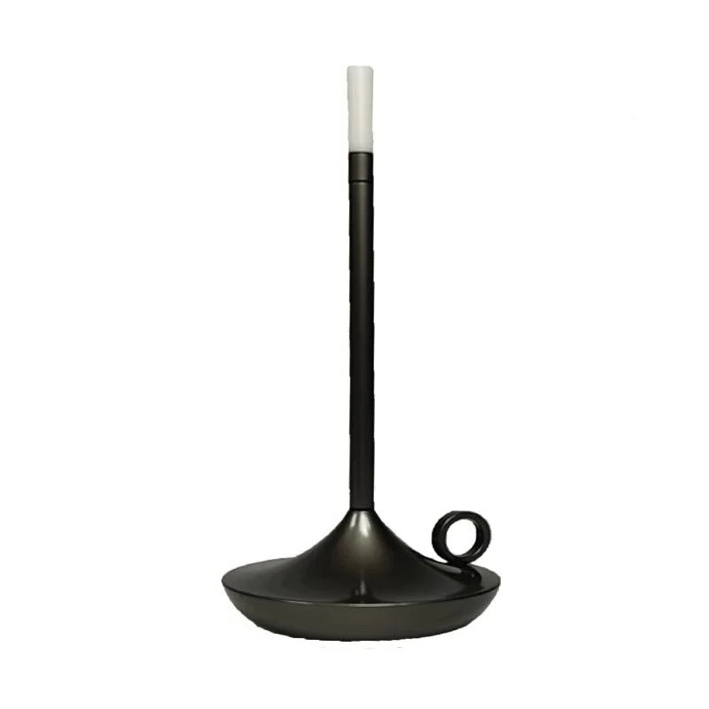 Portable LED Table Lamp with Rechargeable Candle Glow