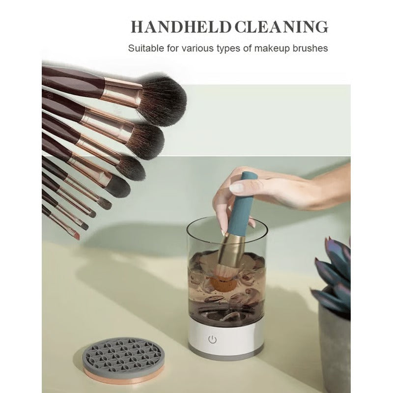 Smart Makeup Brush Cleaner with Quick Drying Feature