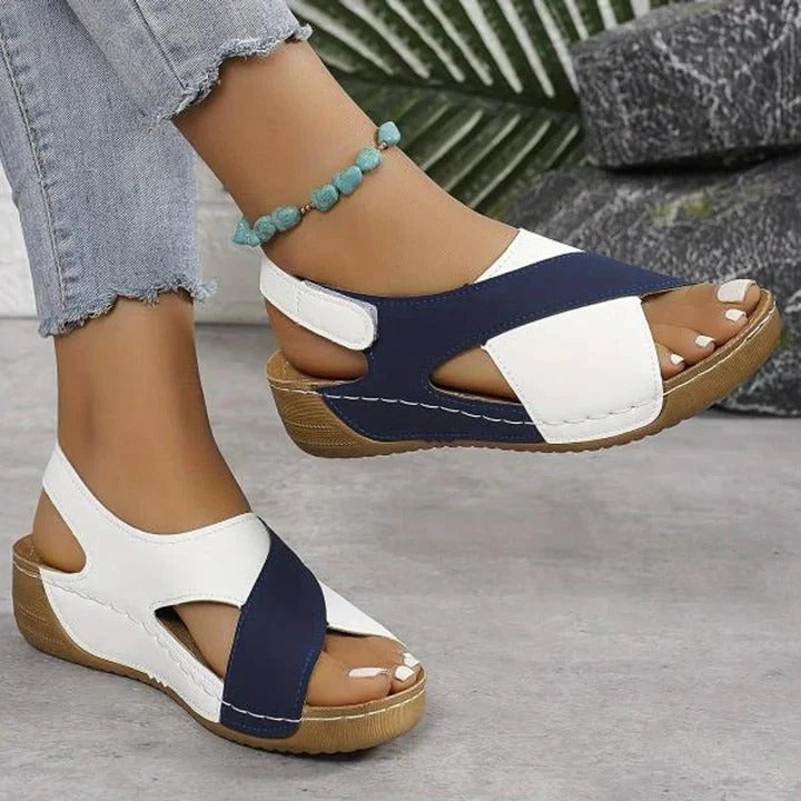 Everyday Slip-On Sandals with Cushioned Footbed and Grip Sole