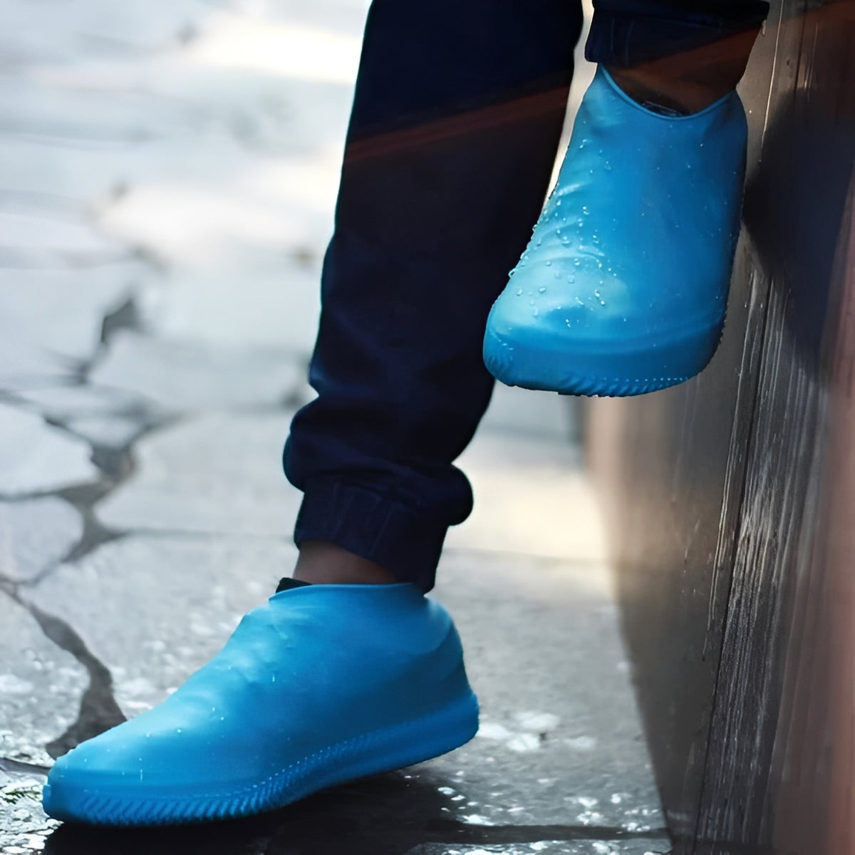 Waterproof Silicone Footwear Protectors for Rainy Days