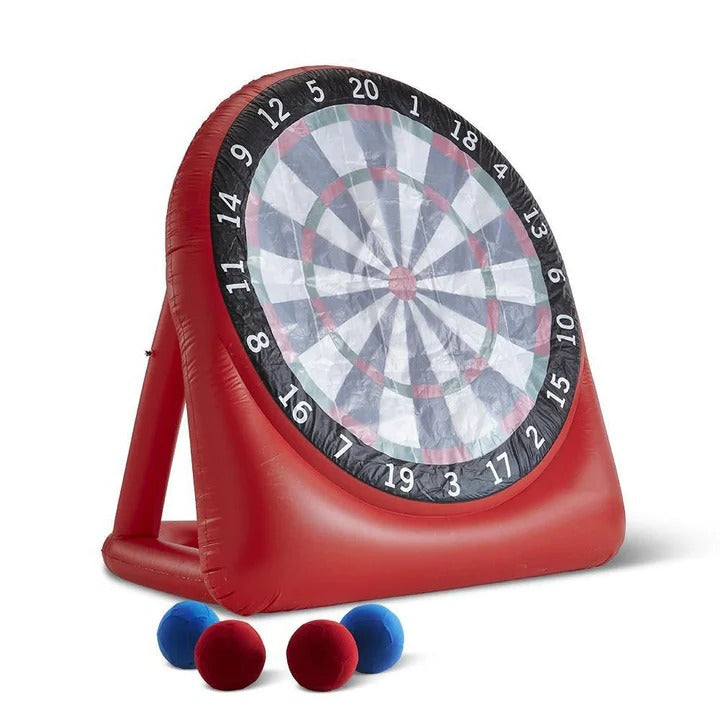 Giant Inflatable Football Target with Adhesive Surface & Pump