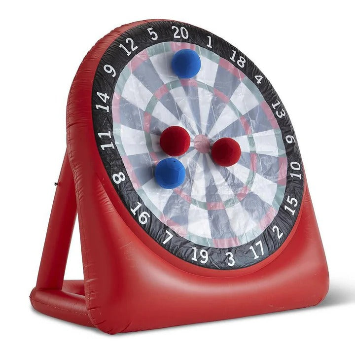 Giant Inflatable Football Target with Adhesive Surface & Pump