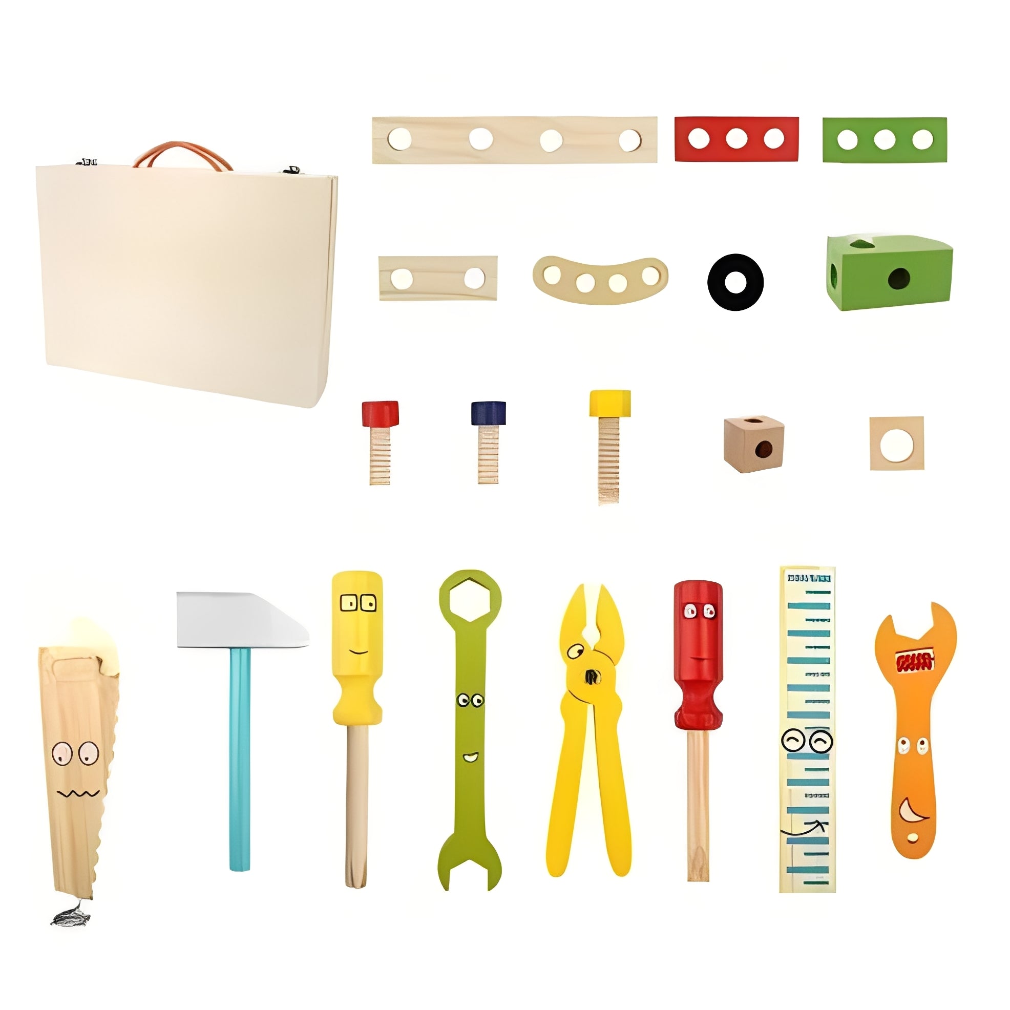 Creative Builder Set for Kids with Handy Storage Box