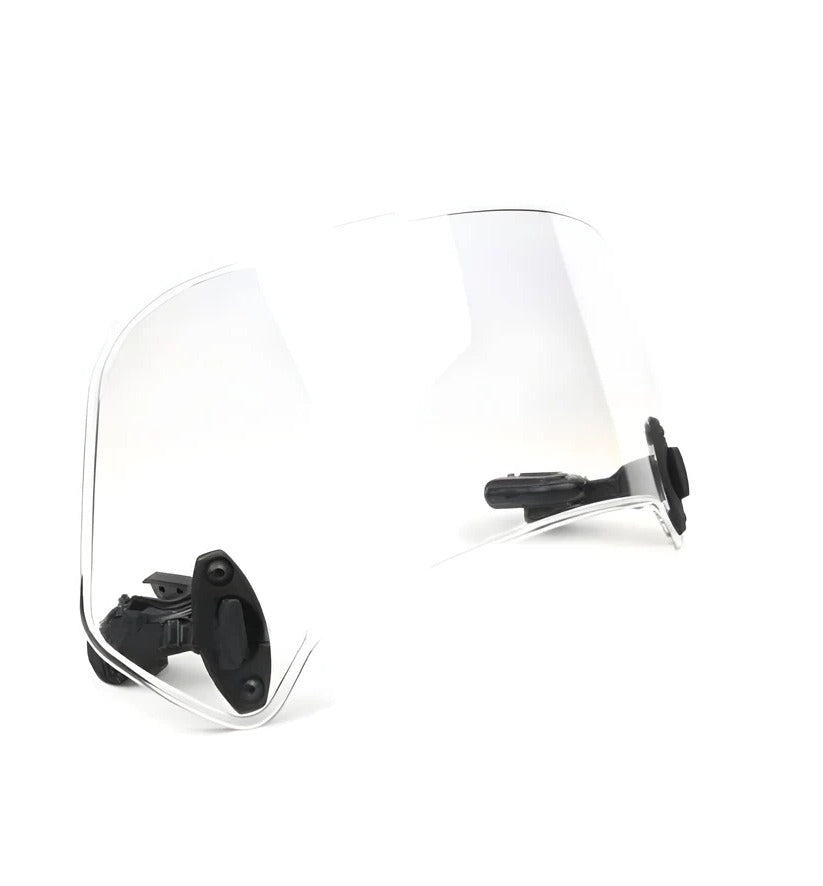 Versatile Motorcycle Wind Deflector with Easy Clamp Setup