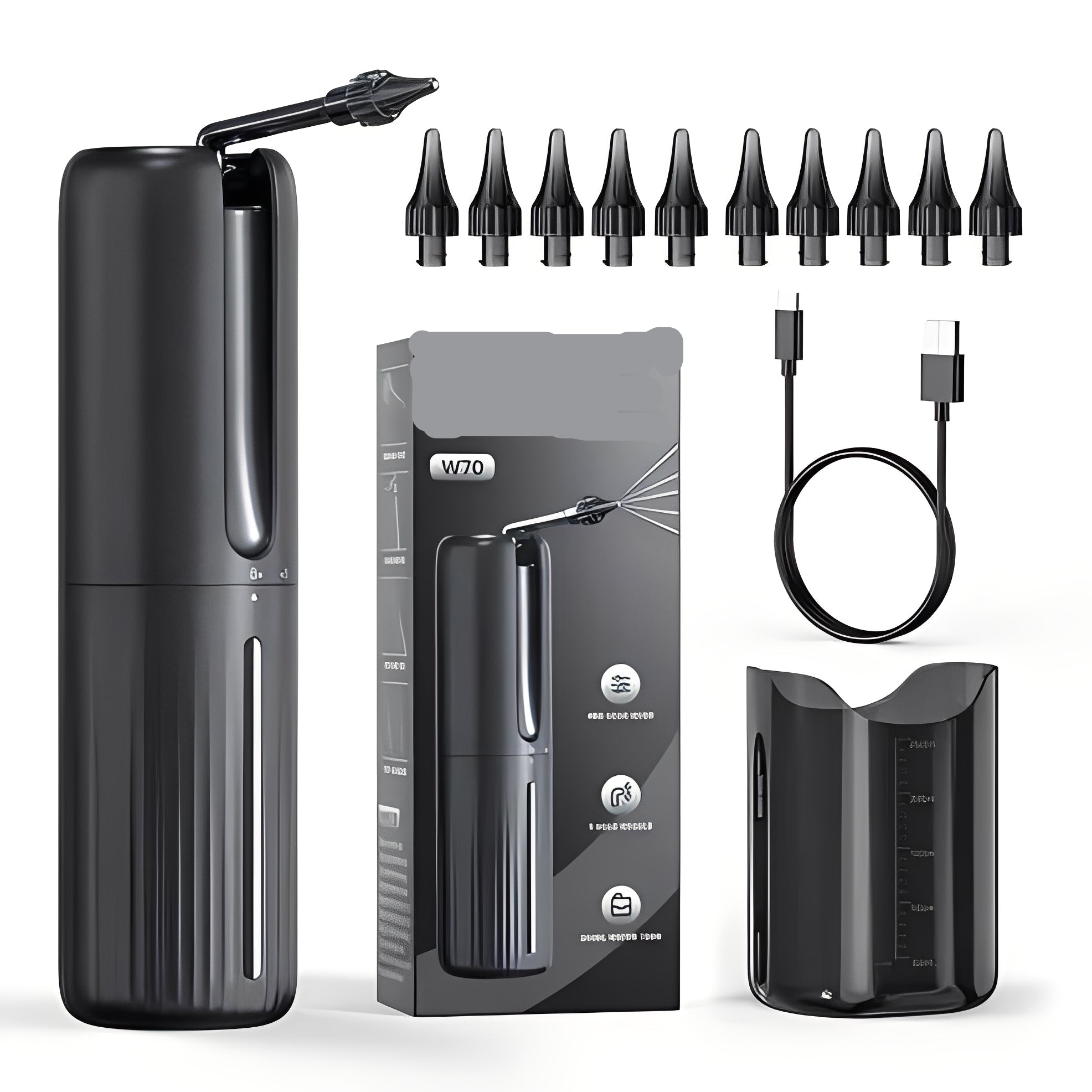 Rechargeable Ear Cleaning System with Water Irrigation