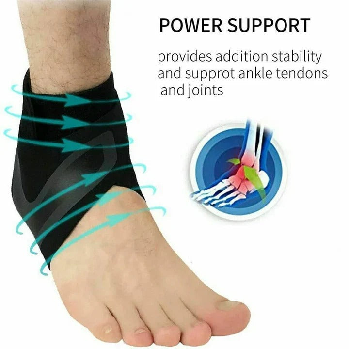Versatile Ankle Stabilizer with Enhanced Compression Fit