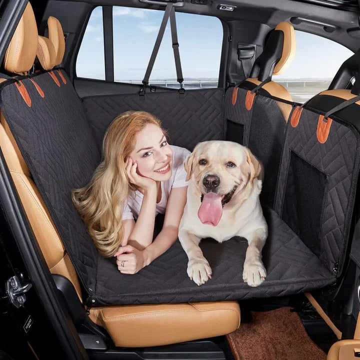 Pet Travel Companion: Dog Car Seat Extender with Firm Base