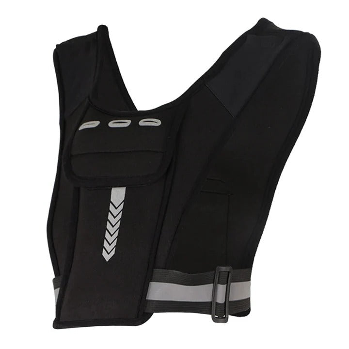 Activewear Chest Pack with Enhanced Visibility Features