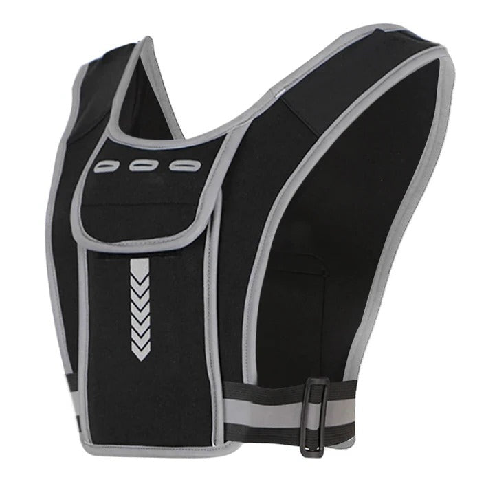 Activewear Chest Pack with Enhanced Visibility Features