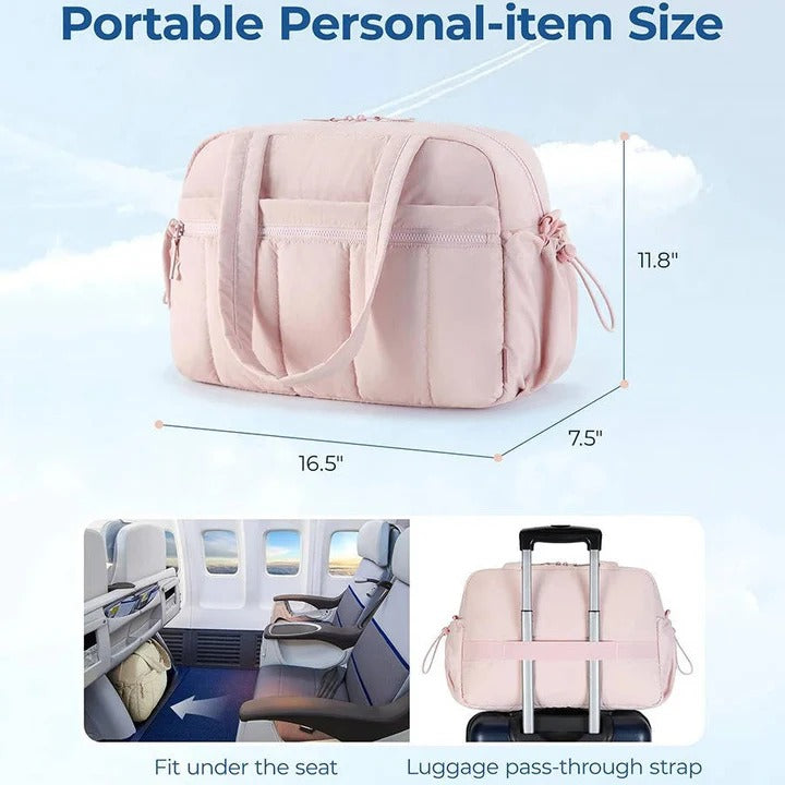 Chic Travel Cosmetic Organizer and Toiletry Bag
