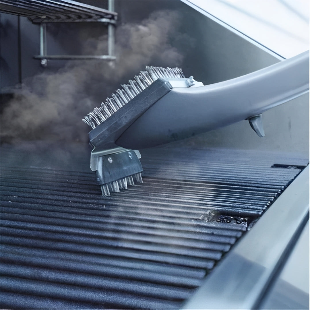 Steam-Assist Grill Cleaner Brush for Effortless BBQ Maintenance