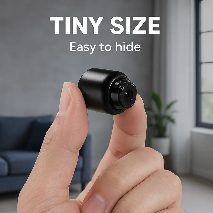 Compact 5G Home Security Camera with WiFi Connectivity