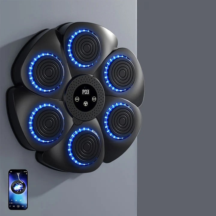Wall-Mounted Rechargeable Music Punching Target