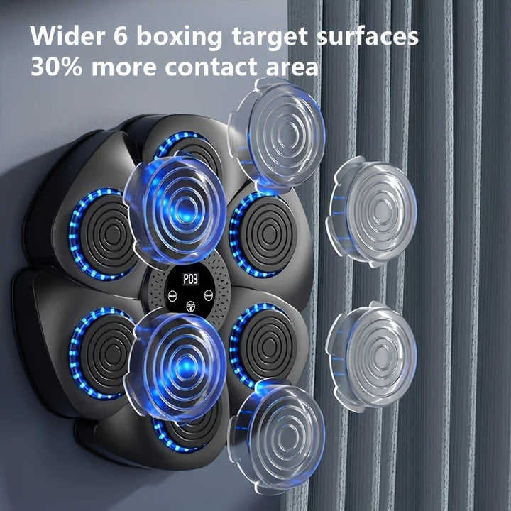 Wall-Mounted Rechargeable Music Punching Target