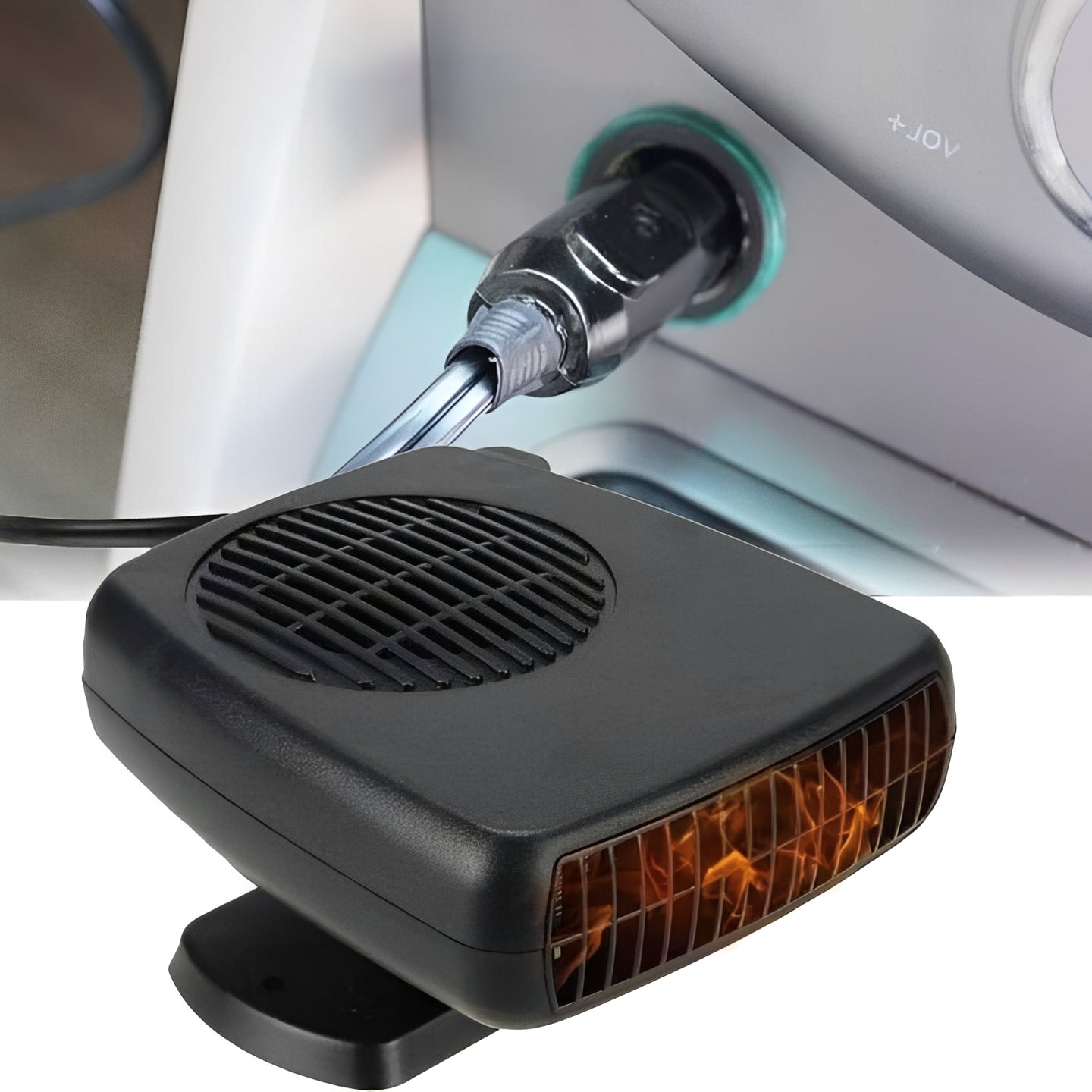 Compact 12V Auto Heater Fan for Instant Warmth on the Go