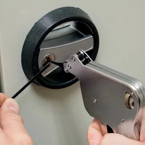 Emergency Lockout Assistance Tool with Multi-Pin Picks