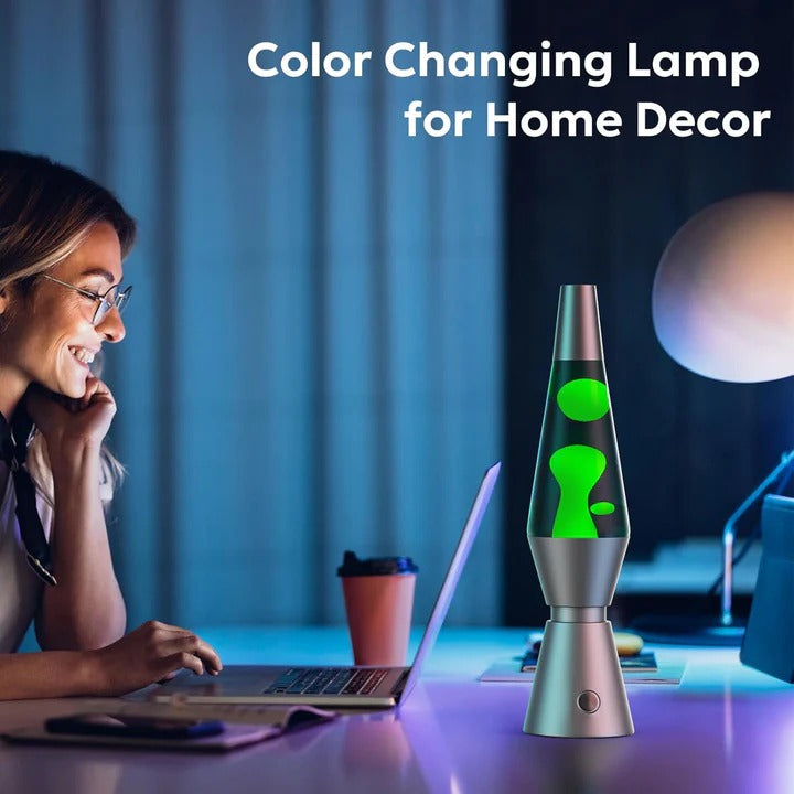 Hypnotic Glow LED Lava Lamp with Remote Control