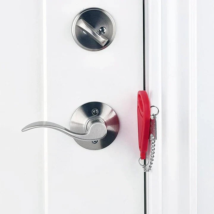 Portable Security Lock for Travel and Hotel Rooms