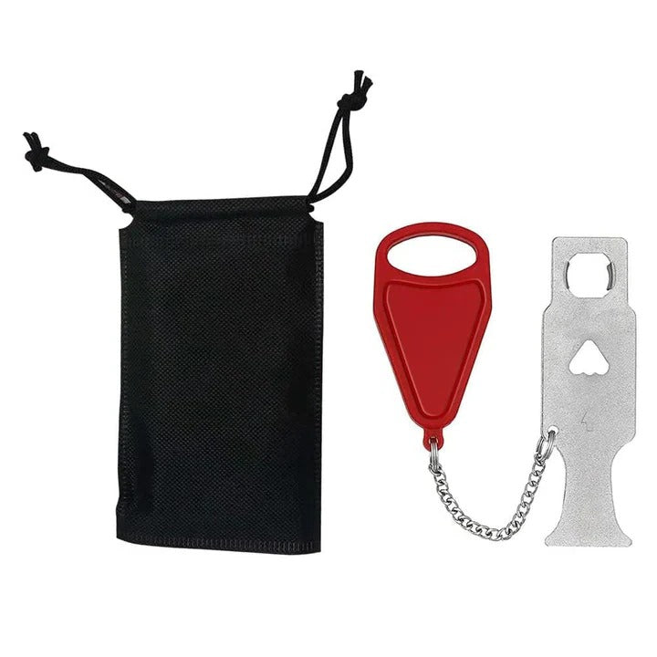 Portable Security Lock for Travel and Hotel Rooms