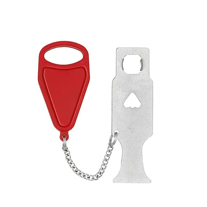 Portable Security Lock for Travel and Hotel Rooms