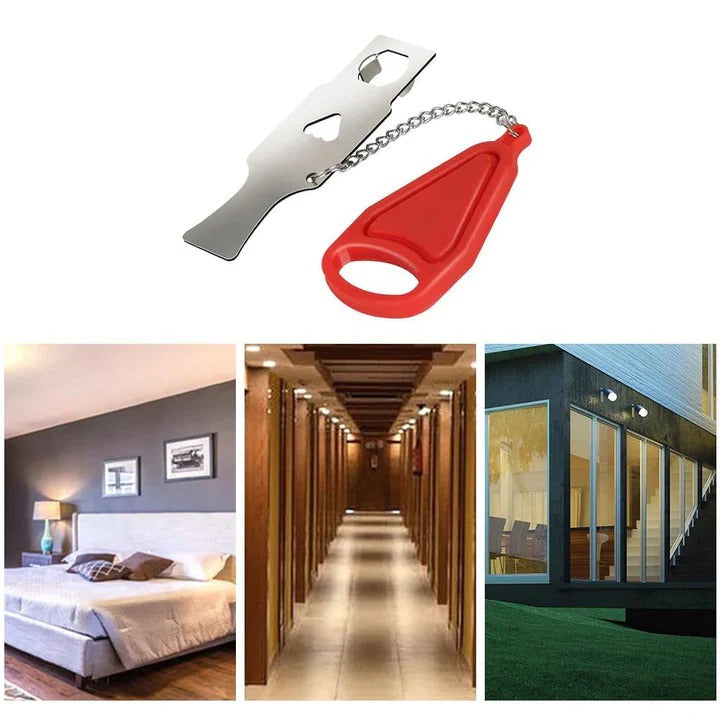 Portable Security Lock for Travel and Hotel Rooms