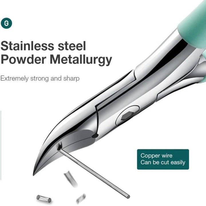 Precision Toenail Trimmer with Wide Jaw Design