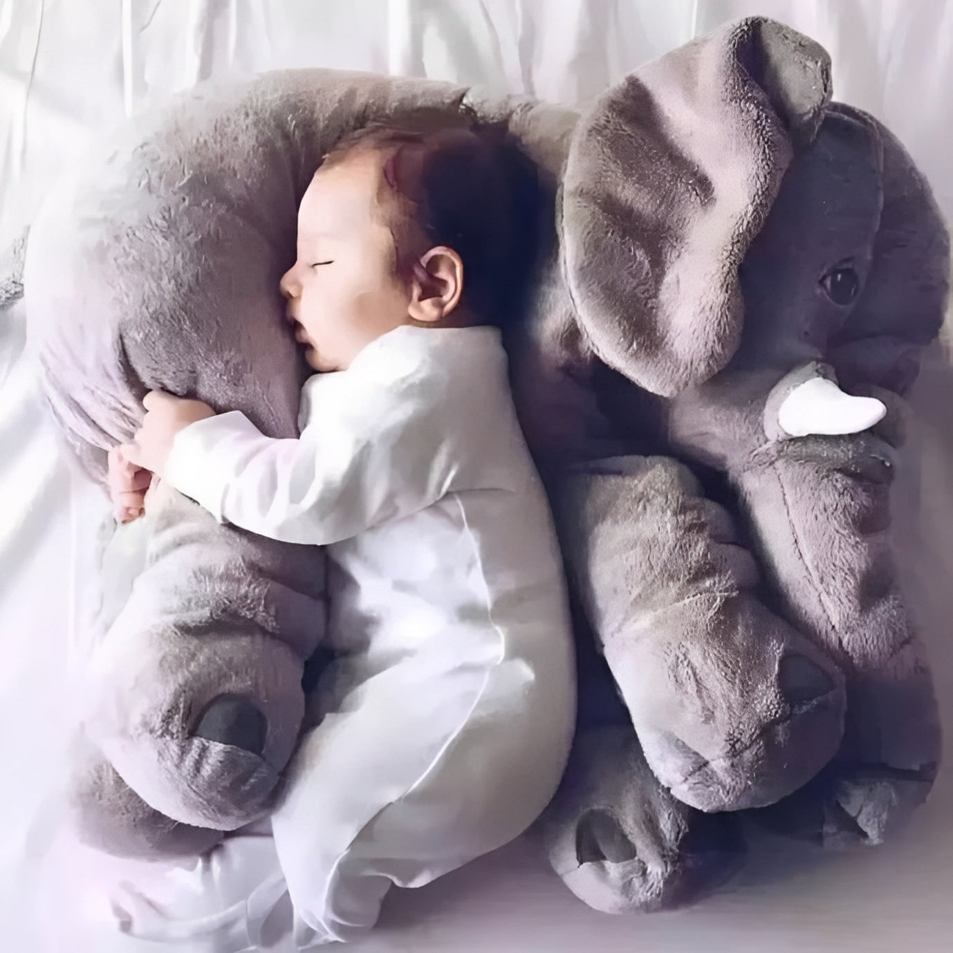 Cozy Elephant Support Pillow for Infants and Toddlers