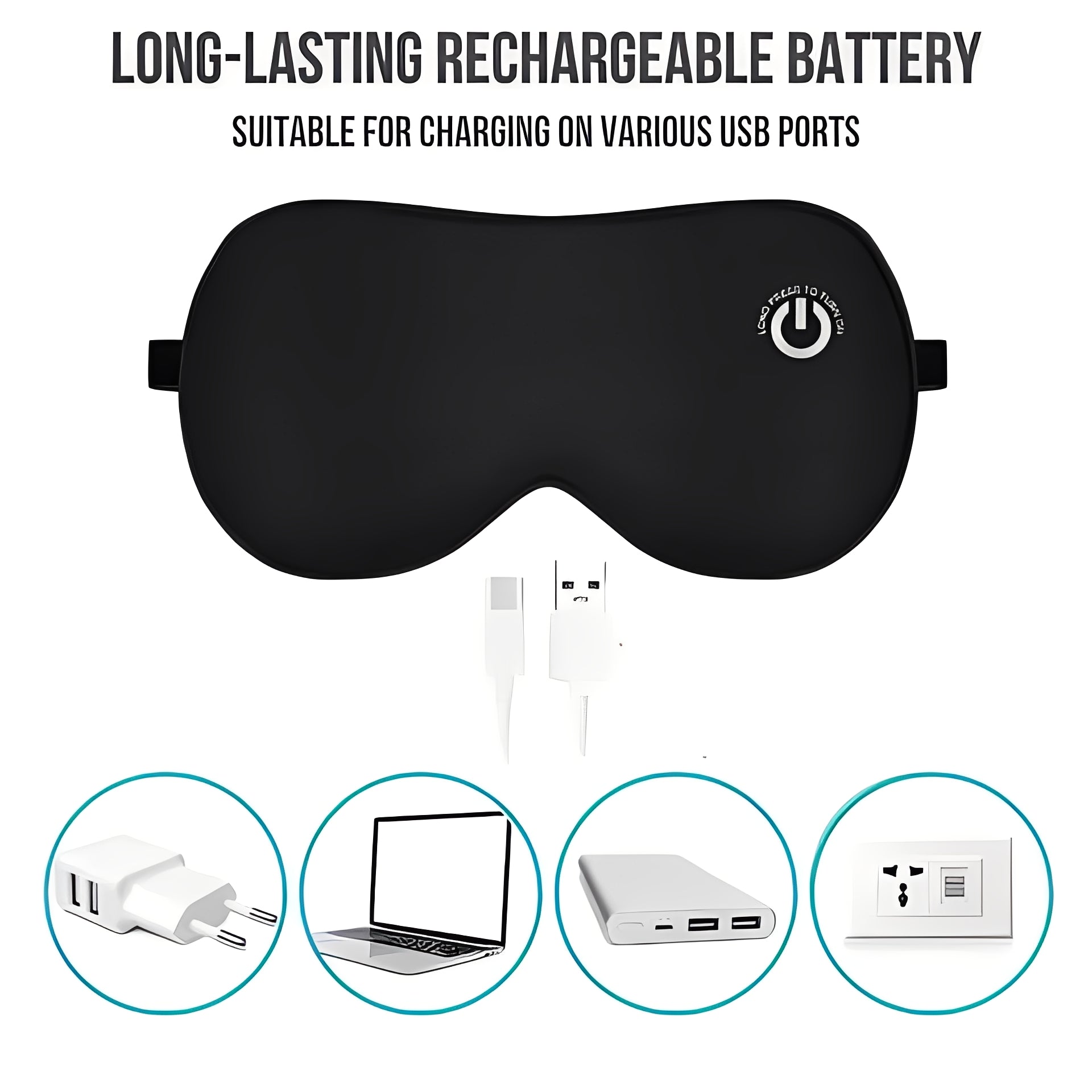 Rechargeable Eye Comfort Mask for Soothing Relief and Rest