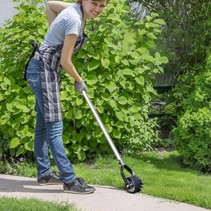 Adjustable Height Lawn Edger for Neat Garden Borders