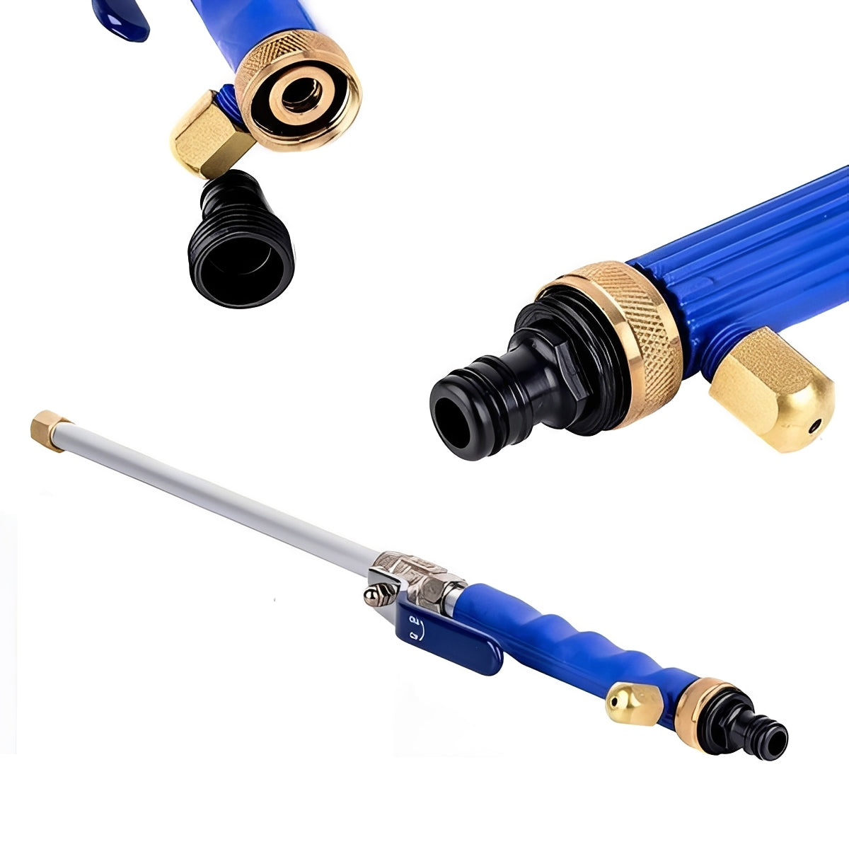 Powerful Garden Hose Attachment for Effortless Cleaning, 8m Reach