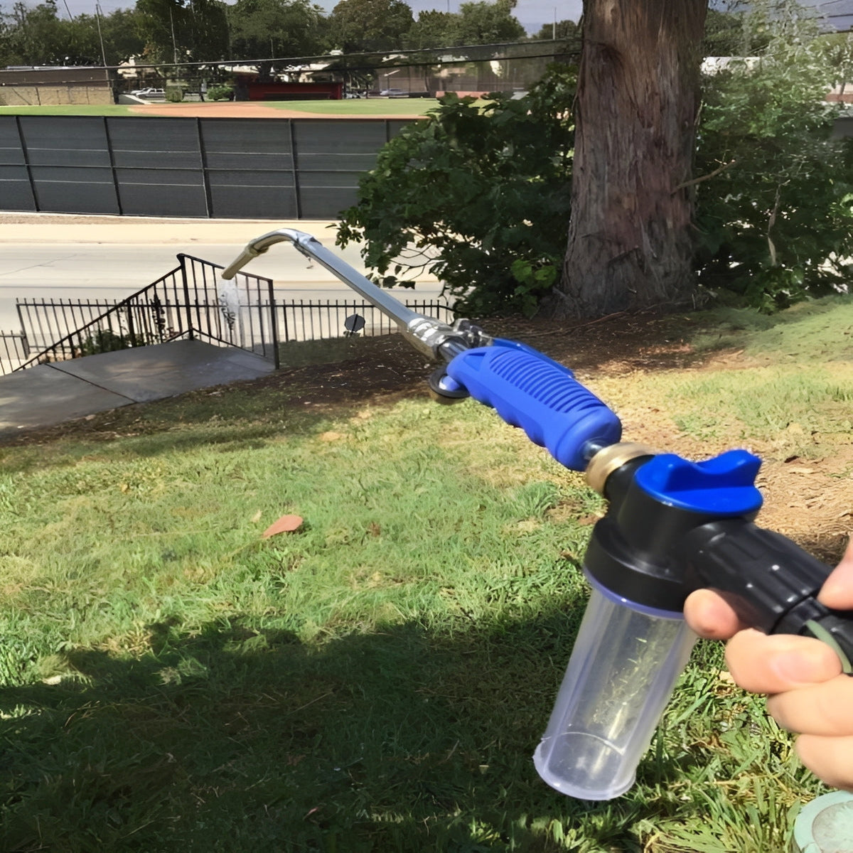 Powerful Garden Hose Attachment for Effortless Cleaning, 8m Reach