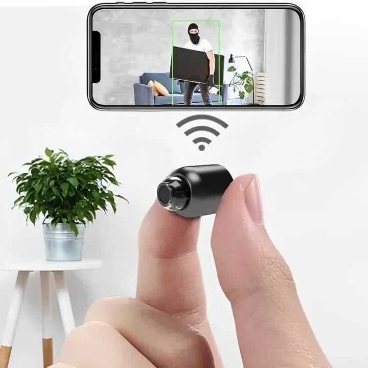 Compact HD Security Camera with Dual Band WiFi Access