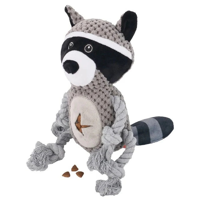 Tough Canvas Canine Chew Toy for Tugging and Fetching Fun