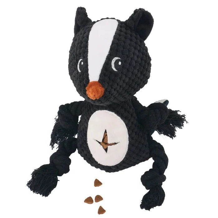 Tough Canvas Canine Chew Toy for Tugging and Fetching Fun