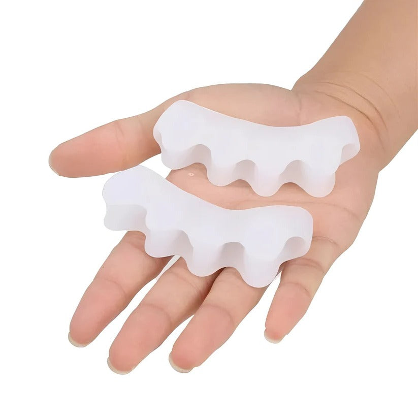 Comfort Fit Gel Toe Spacers for Enhanced Toe Alignment