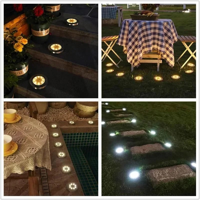 Eco-Friendly Solar Garden Lights for Pathway Illumination