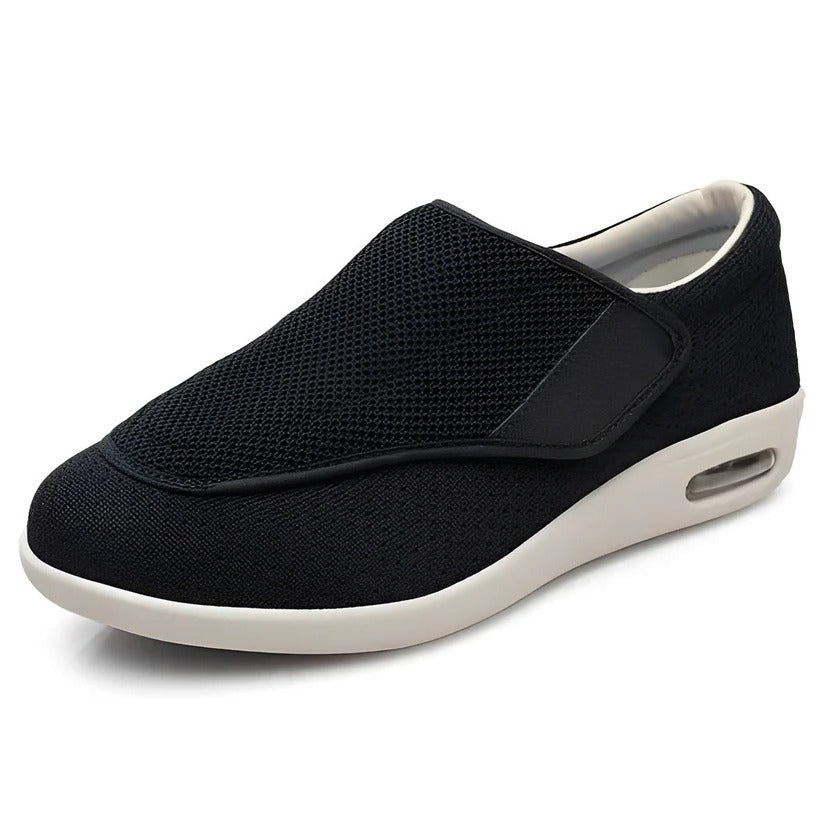 Comfort Fit Slip-On Walking Shoes with Memory Foam Support