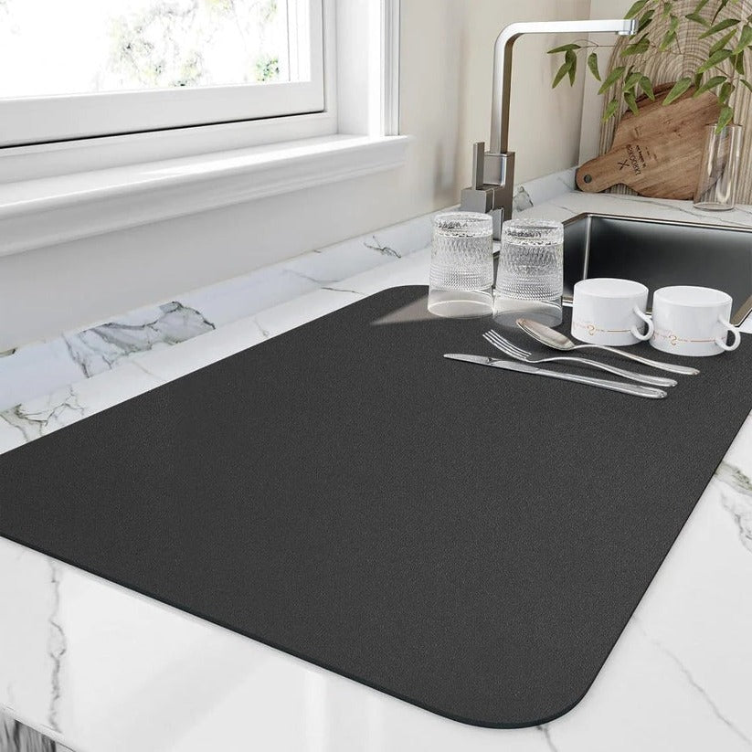Ultra-Absorbent Kitchen Drying Mat for Effortless Cleanup
