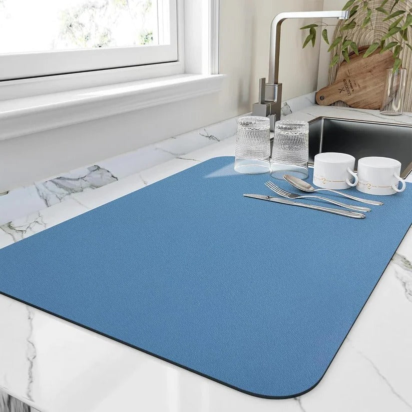 Ultra-Absorbent Kitchen Drying Mat for Effortless Cleanup