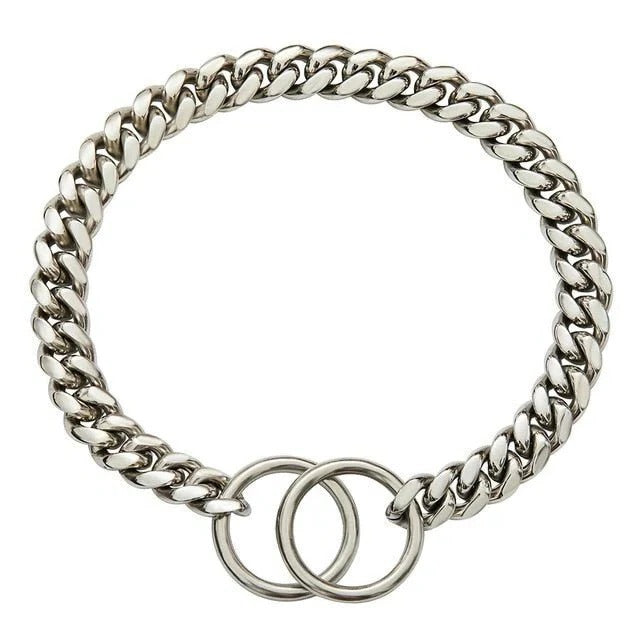 Durable Stainless Steel Dog Training Collar with Custom Fit