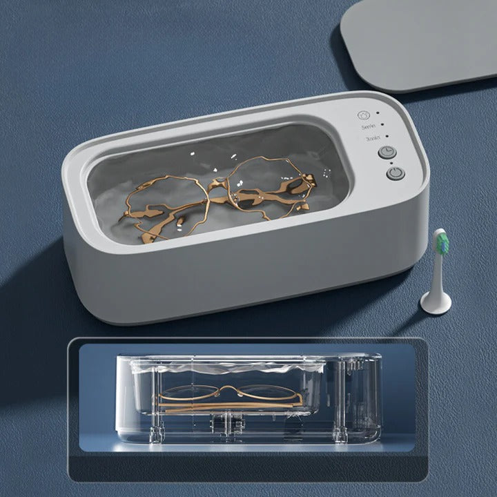 Compact Ultrasonic Cleaner for Jewelry and Small Items