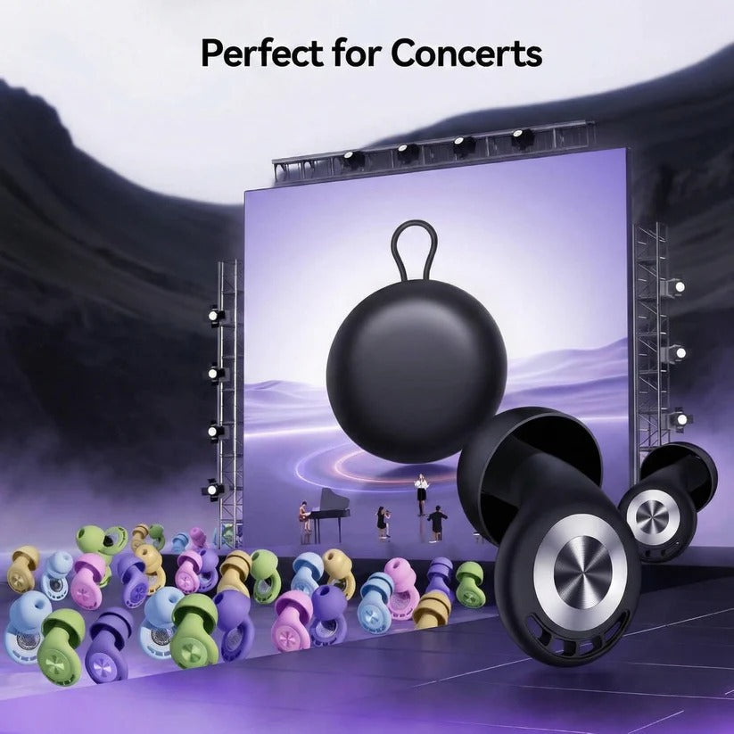 Silicone Sleep Earplugs for Maximum Noise Reduction