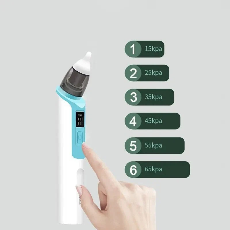 Portable Baby Nasal Cleaner with Dual Silicone Tips